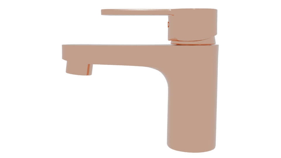 Stylish Modern Faucet 3D Model - Professional 3D Model Render 5