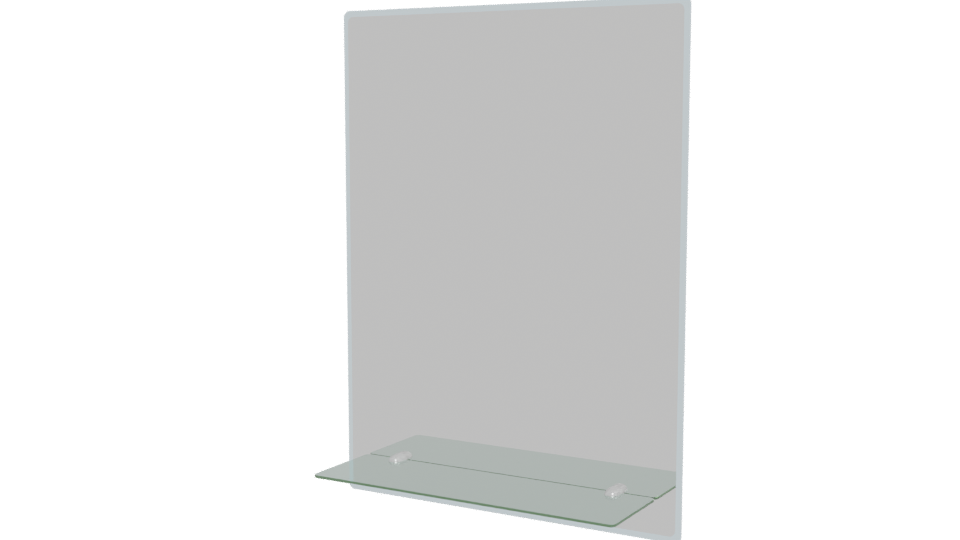 Clear Acrylic Display Stand 3D - Professional 3D Model Render 12
