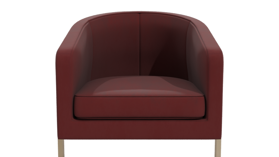 Sitial Berlin Guinda Armchair 3D - Professional 3D Model Render 11