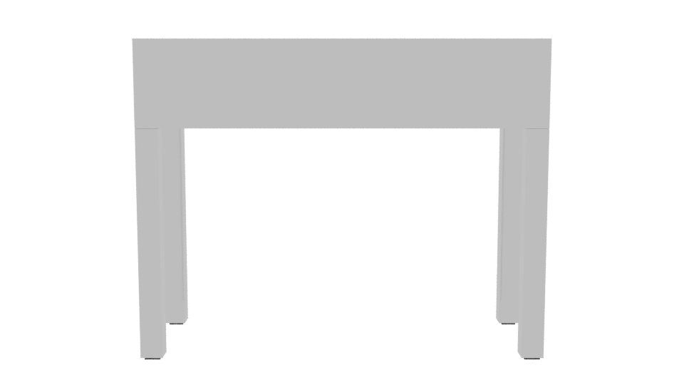 Stylish Modern Console Table - Professional 3D Model Render 5