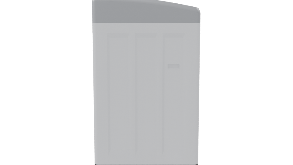 Compact Modern Washing Machine Model - Professional 3D Model Render 8