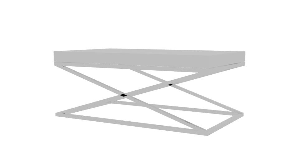 Sleek Modern Coffee Table 3D - Professional 3D Model Render 12