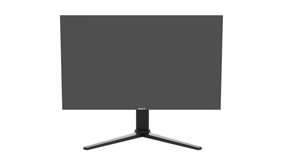 Sleek Modern Monitor 3D Model - Professional 3D Model Render 11