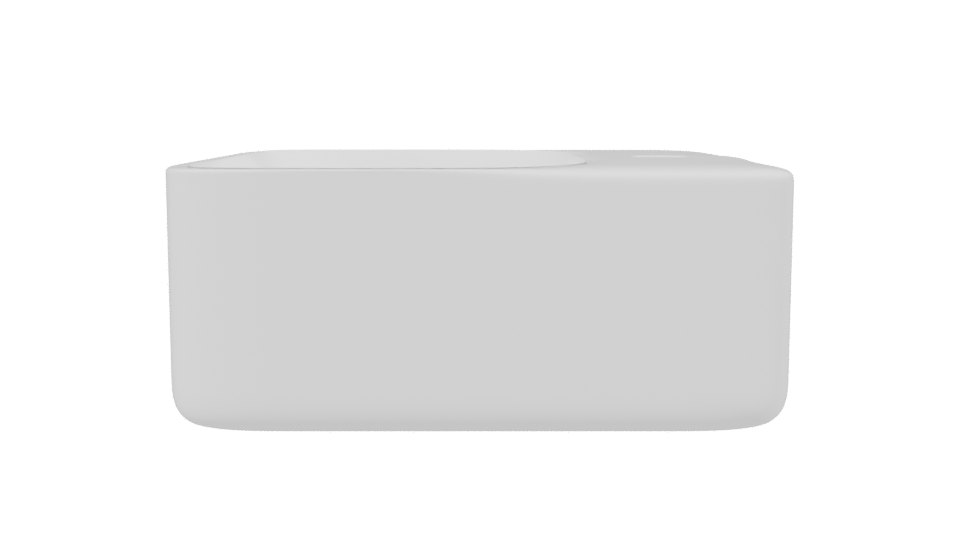 Sleek Modern Freestanding Bathtub - Professional 3D Model Render 2