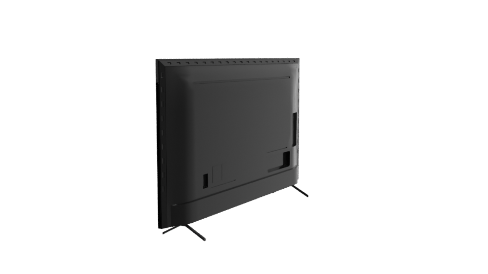 Sleek Modern Television Model - Professional 3D Model Render 3