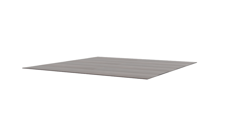 Stylish Metallic Plank 3D Model - Professional 3D Model Render 12