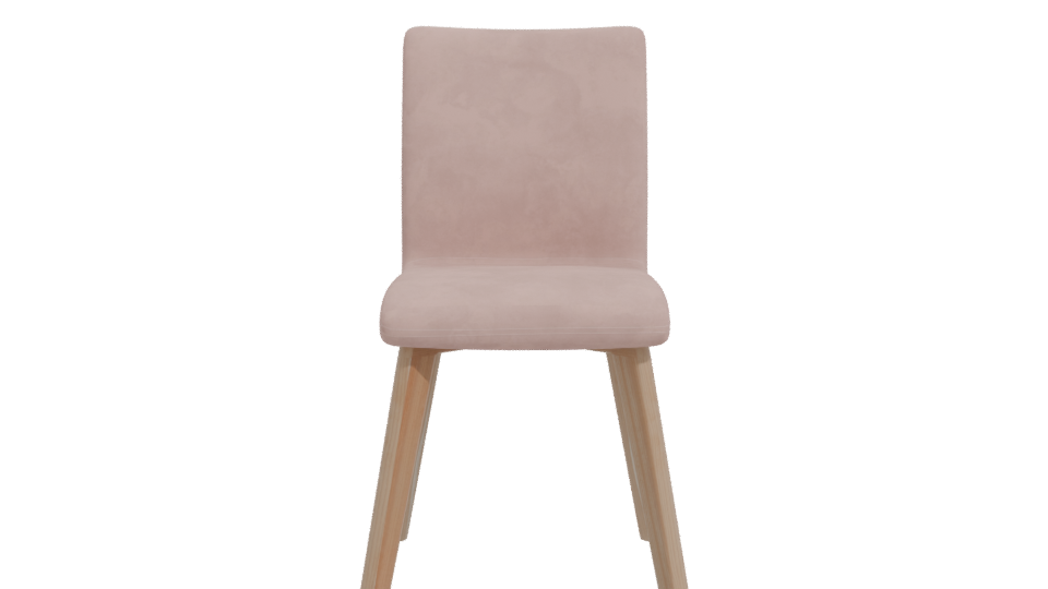 Stylish Minimalist Dining Chair 3D - Professional 3D Model Render 11