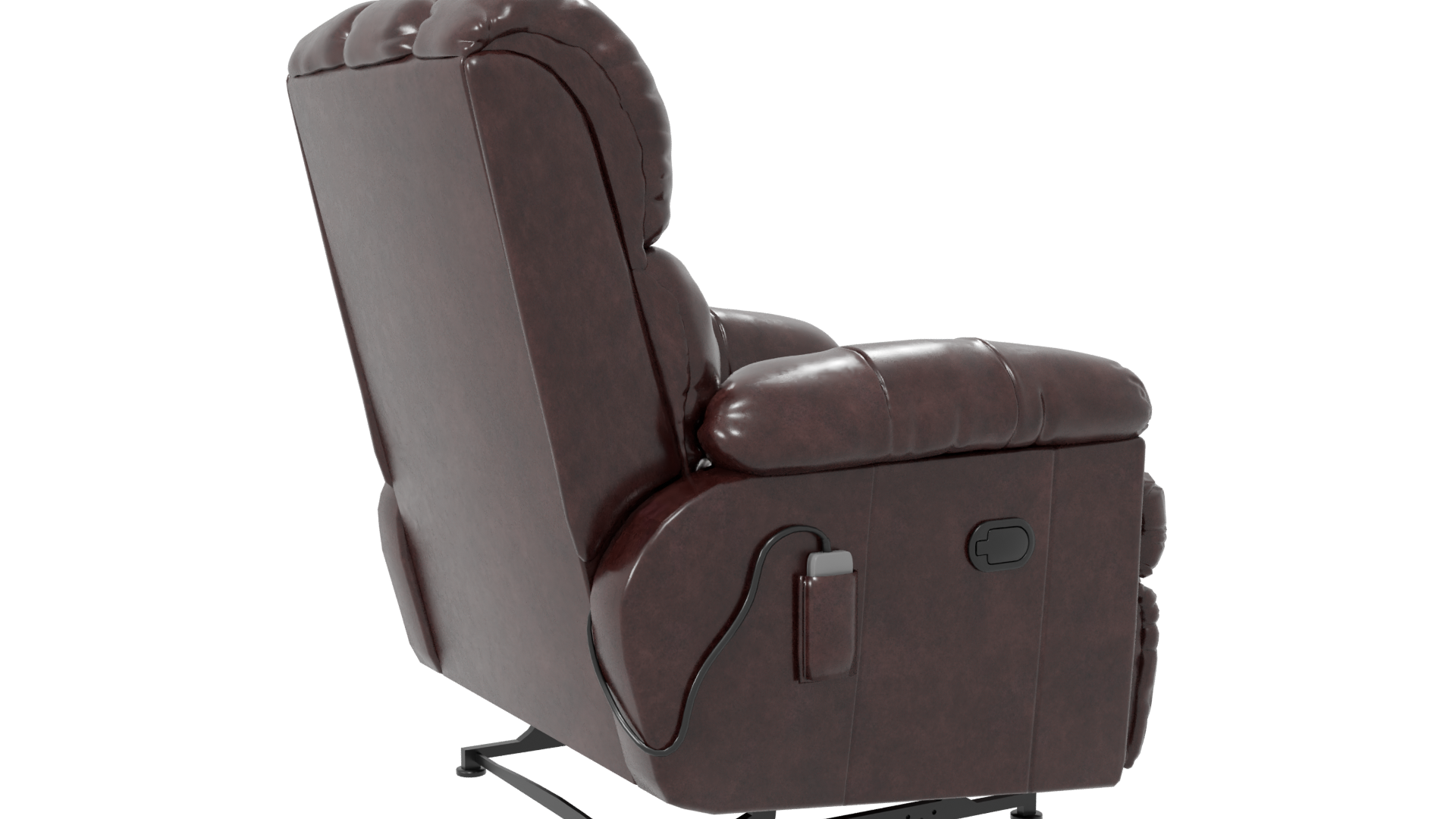 Luxurious Recliner Armchair 3D - Professional 3D Model Render 7