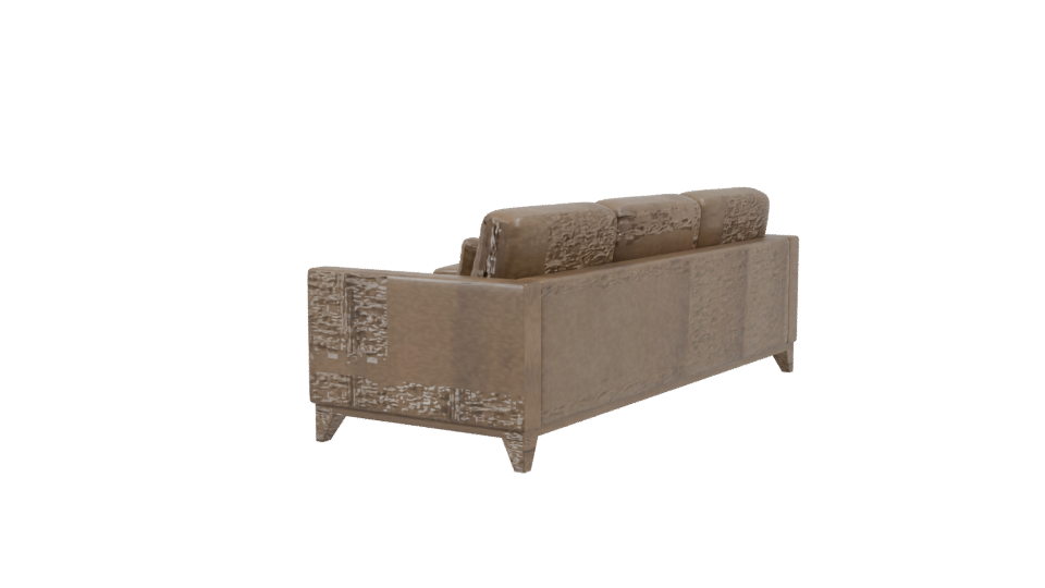 Left Sectional Sofa Lilyrose 3D - Professional 3D Model Render 3
