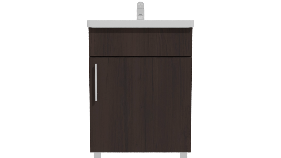 Contemporary Bathroom Vanity Unit 3D - Professional 3D Model Render 11