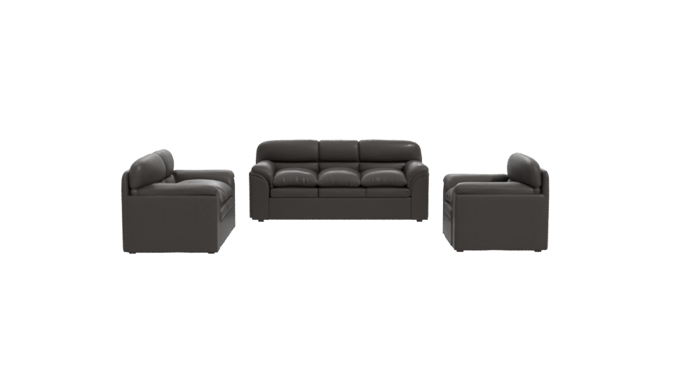Contemporary Modular Sofa Set 3D Model - Professional 3D Model Render 11