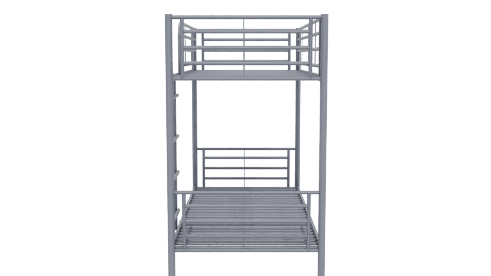 Stylish Bunk Bed 3D Model - Professional 3D Model Render 5