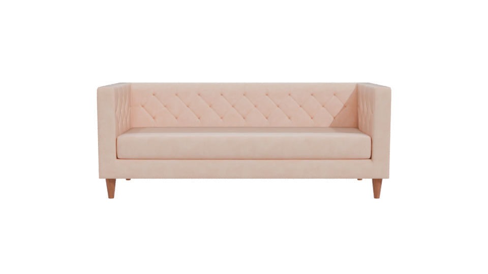 Stylish Modern Sofa 3D Model - Professional 3D Model Render 11