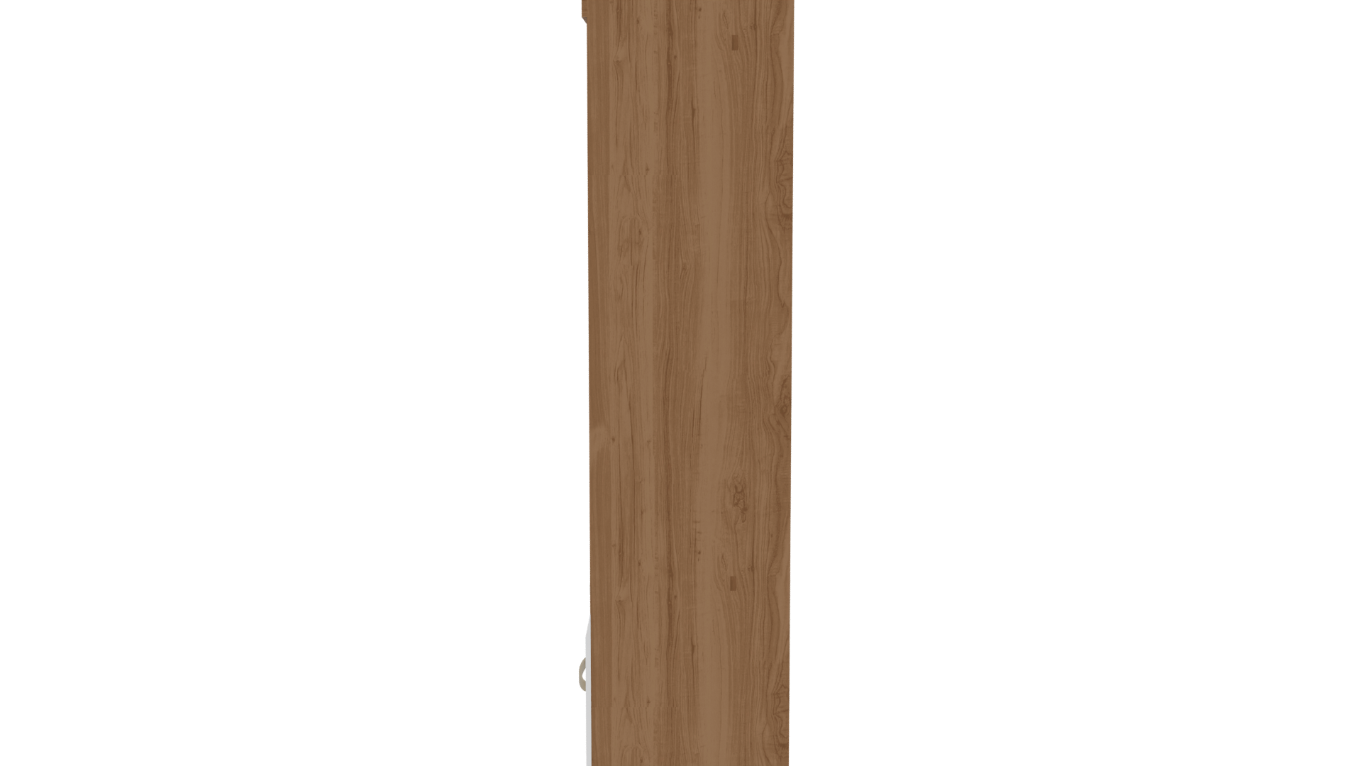 Elegant Wooden Wardrobe 3D Model - Professional 3D Model Render 2