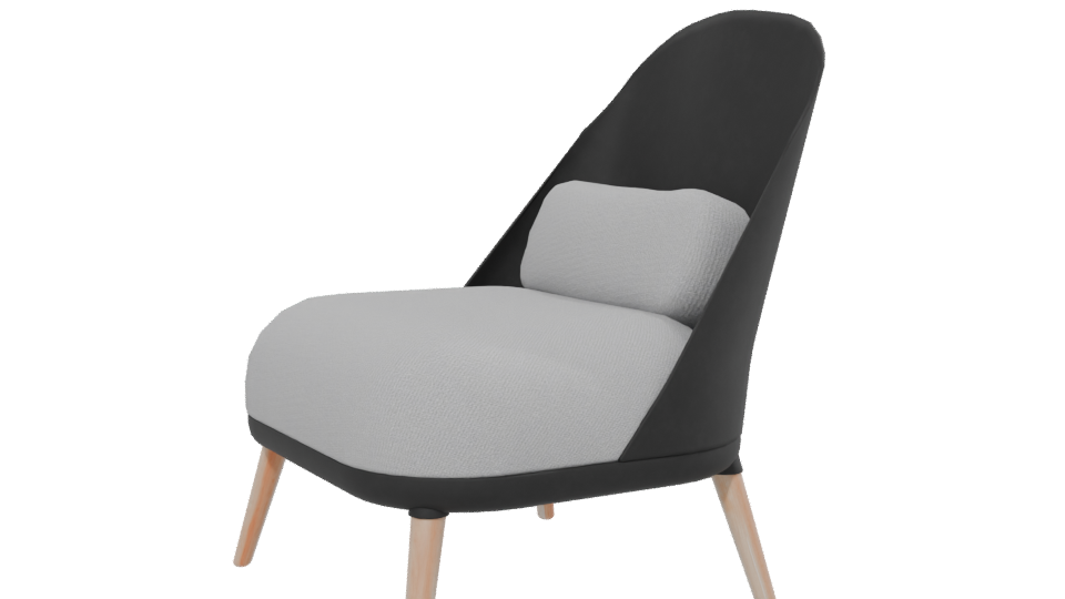 Contemporary Lounge Chair 3D Model - Professional 3D Model Render 13