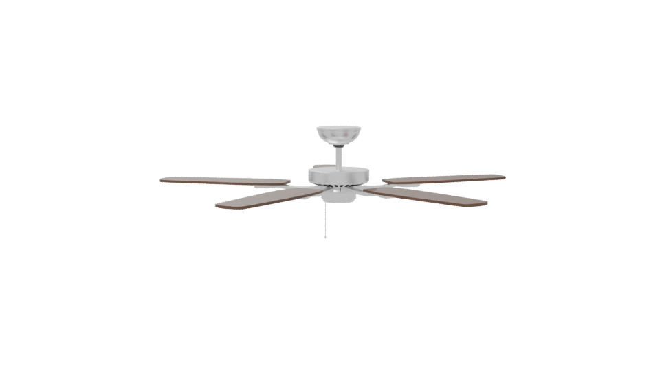 Modern Ceiling Fan 3D Model - Professional 3D Model Render 6