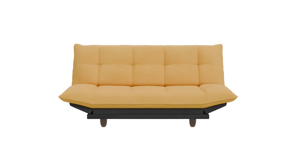 Modern Futon Pillow 3D Model - Professional 3D Model Render 11