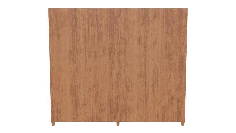 Modern Wooden Cabinet 3D Model - Professional 3D Model Render 5