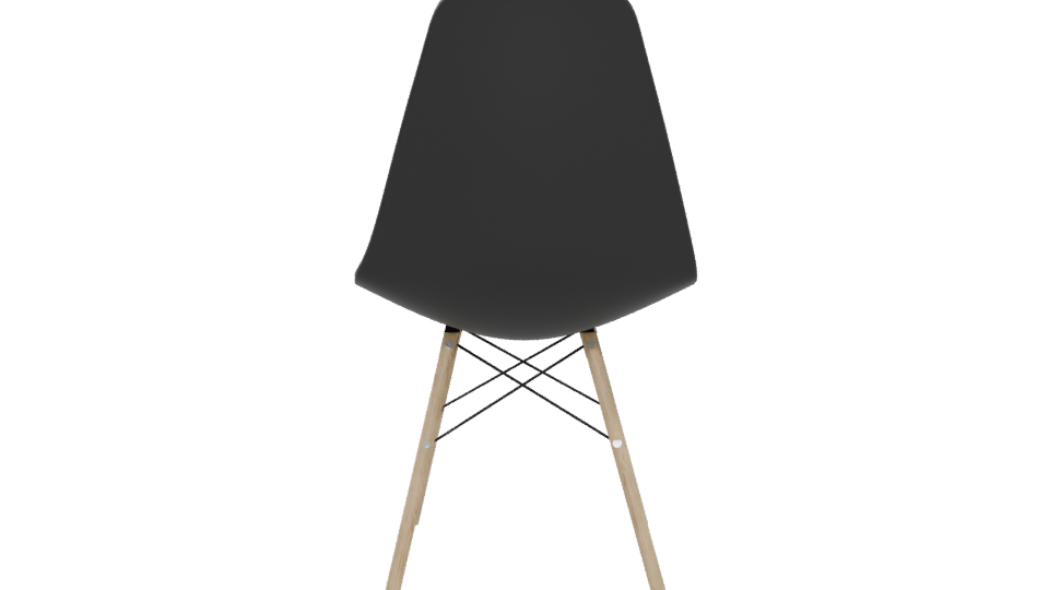 Stylish Modern Chair 3D Model - Professional 3D Model Render 5