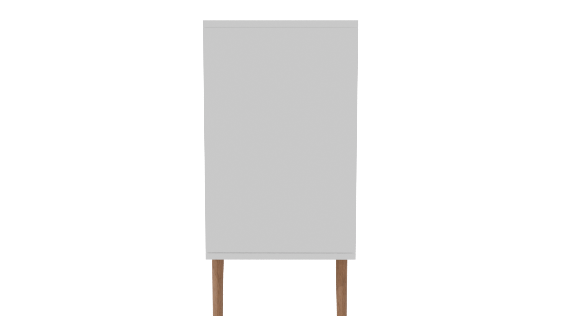 Stylish Modern Dresser with Wooden Accents 3D Model - Professional 3D Model Render 8