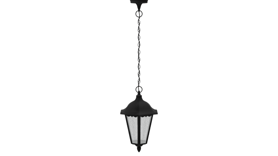 Stylish Hanging Lantern 3D Model - Professional 3D Model Render 8
