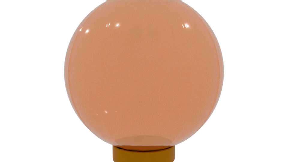 Glossy Decorative Lantern 3D Model - Professional 3D Model Render 9