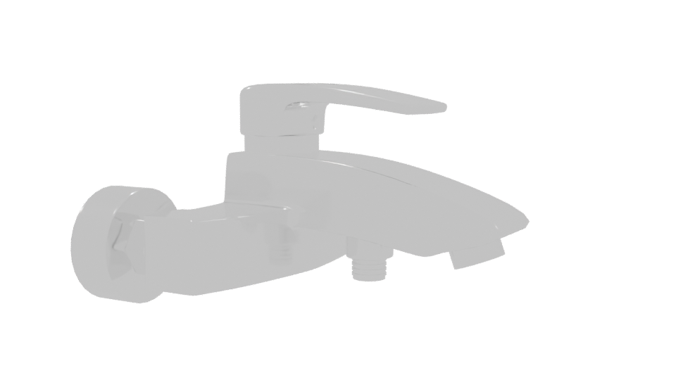 Stylish Modern Faucet 3D Model - Professional 3D Model Render 9