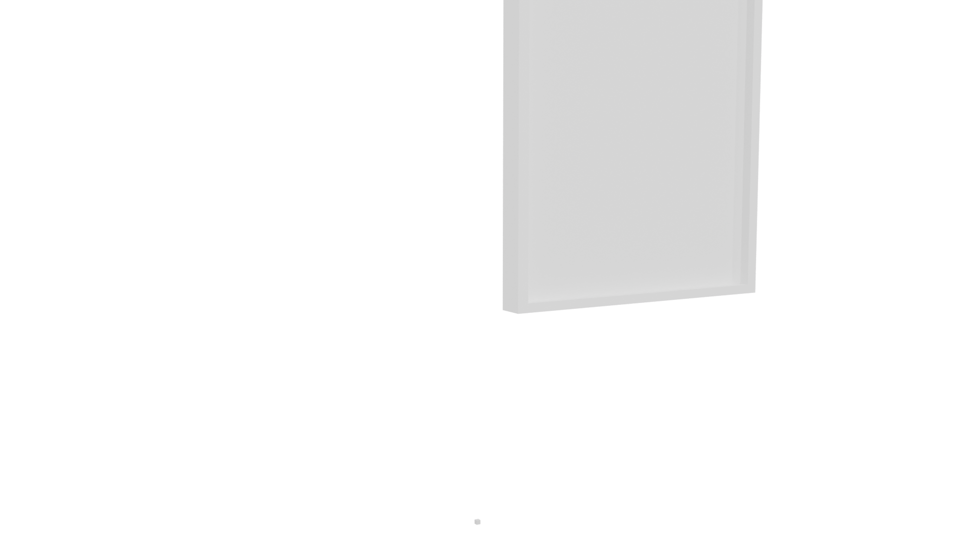 Minimalist Door 3D Model - Professional 3D Model Render 4