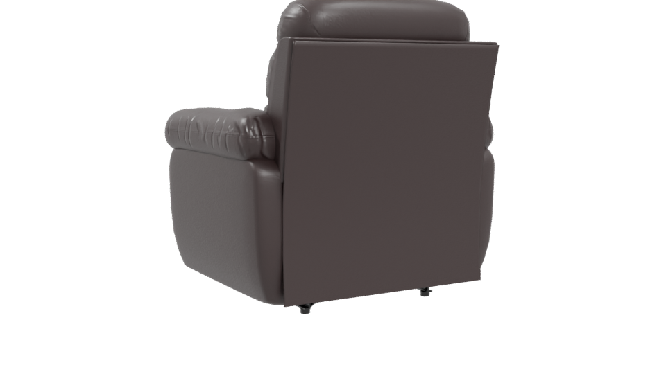 Cozy Recliner Armchair Model - Professional 3D Model Render 4