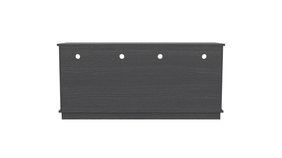 Stylish Modern Entertainment Center 3D - Professional 3D Model Render 5