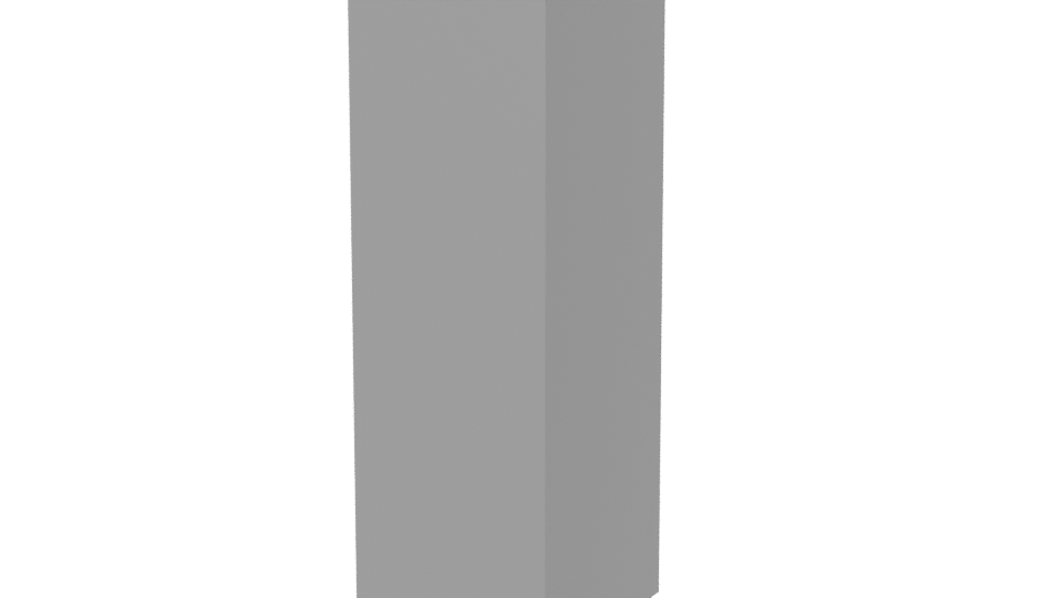 Modern Refrigerator 3D Model - Professional 3D Model Render 6