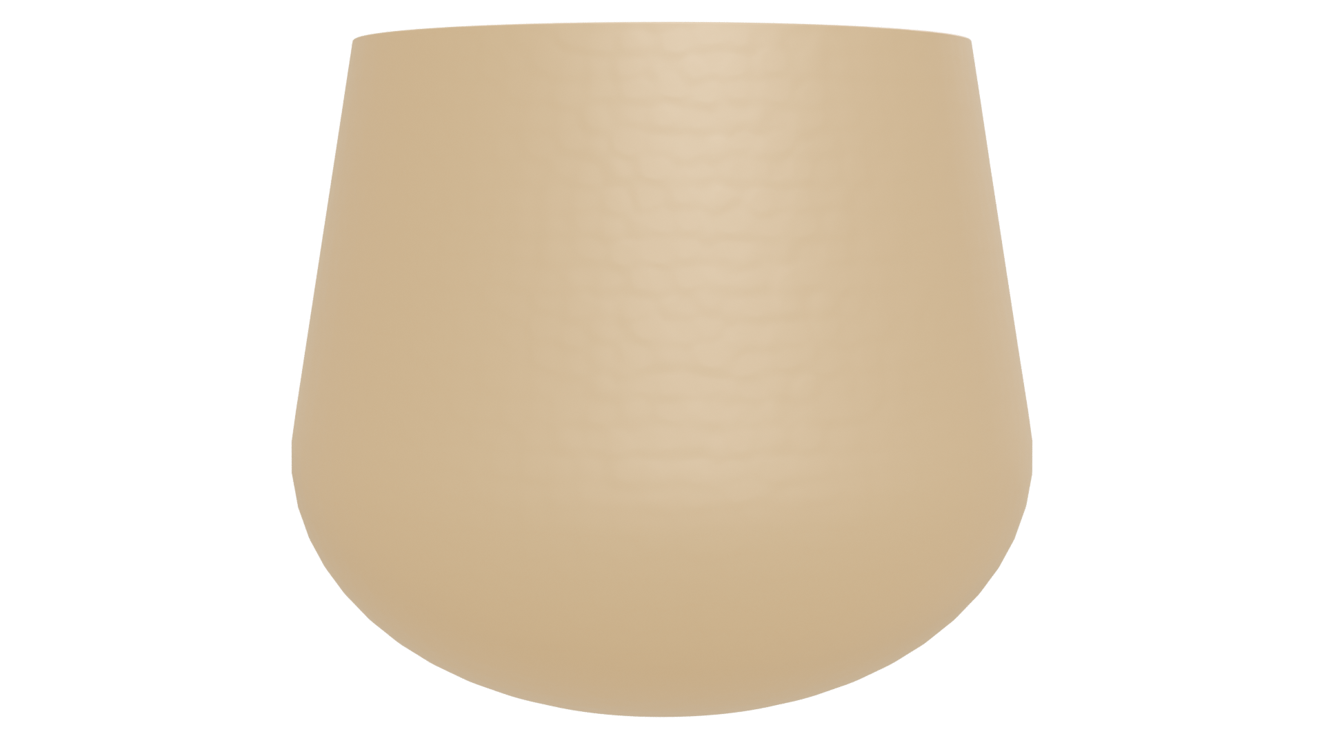 Stylish Metallic Planter 3D Model - Professional 3D Model Render 12