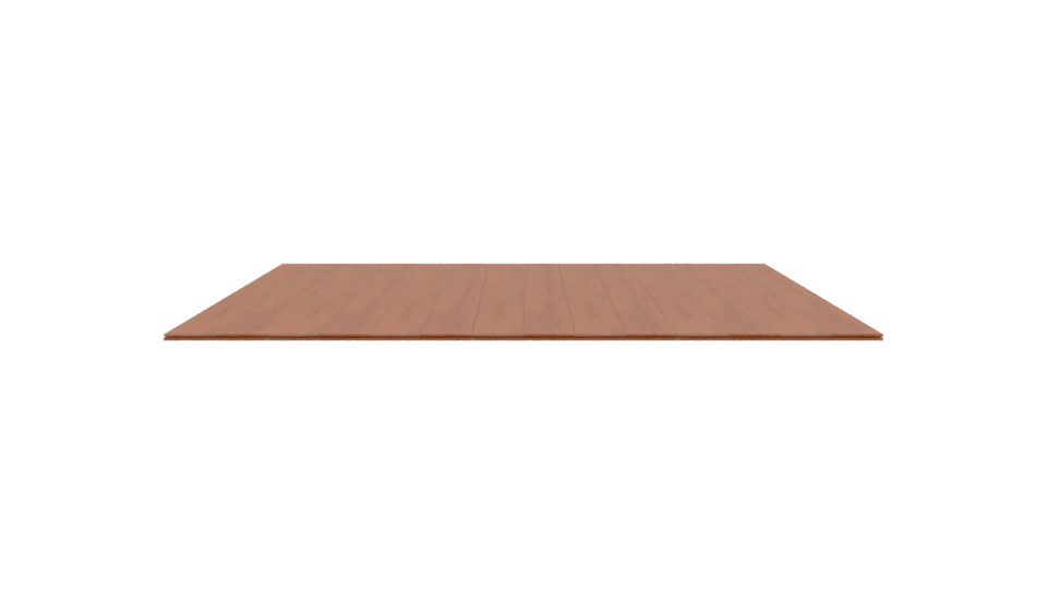 Stylish Wooden Floor Planks Model - Professional 3D Model Render 2