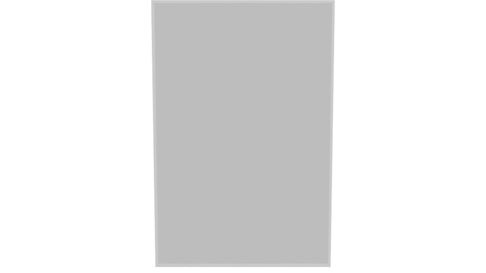 Sleek Modern Mirror 3D Model - Professional 3D Model Render 11