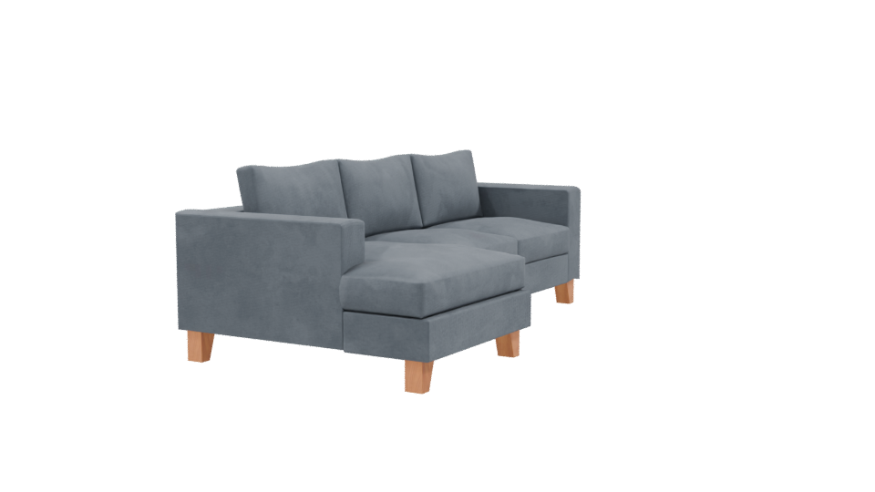Stylish Modular Sectional Sofa 3D Model - Professional 3D Model Render 9
