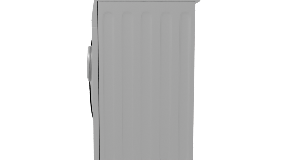 Ultra Slim Washer Dryer 3D Model - Professional 3D Model Render 2