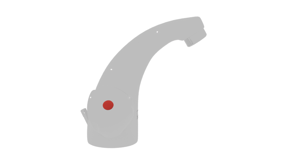 Monoblock Bathroom Faucet 3D - Professional 3D Model Render 8