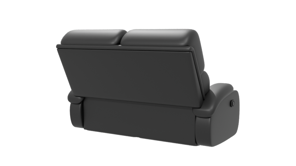 Stylish Reclining Sofa 3D Model - Professional 3D Model Render 6