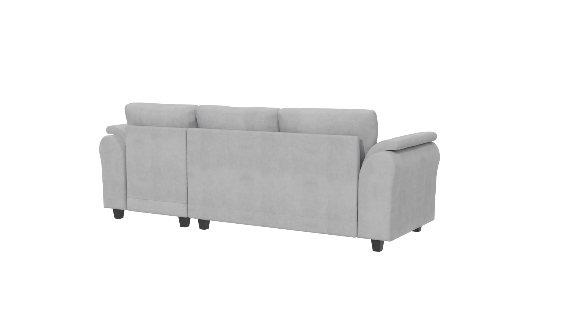 Stylish Sectional Sofa 3D Model - Professional 3D Model Render 6