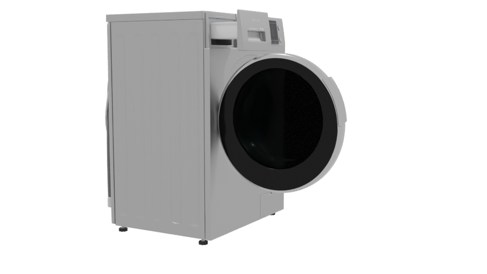 Modern Household Washing Machine 3D - Professional 3D Model Render 9