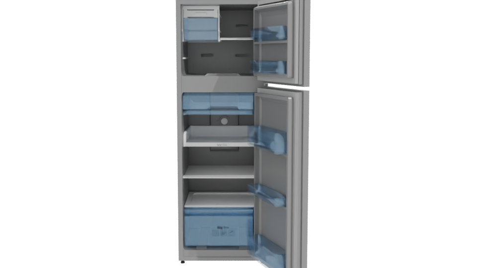 Modern Refrigerator 3D Model - Professional 3D Model Render 11