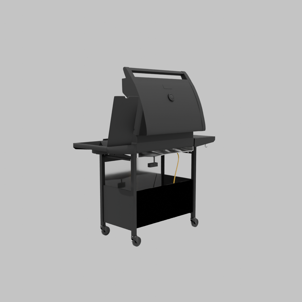 Parrilla a Gas 4 Quemadores + Quemador Lateral