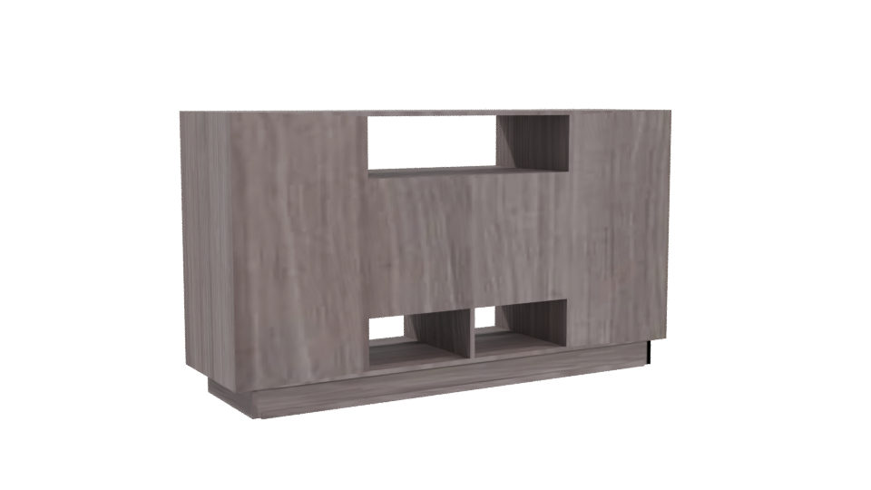 Stylish Modern TV Stand 3D - Professional 3D Model Render 4