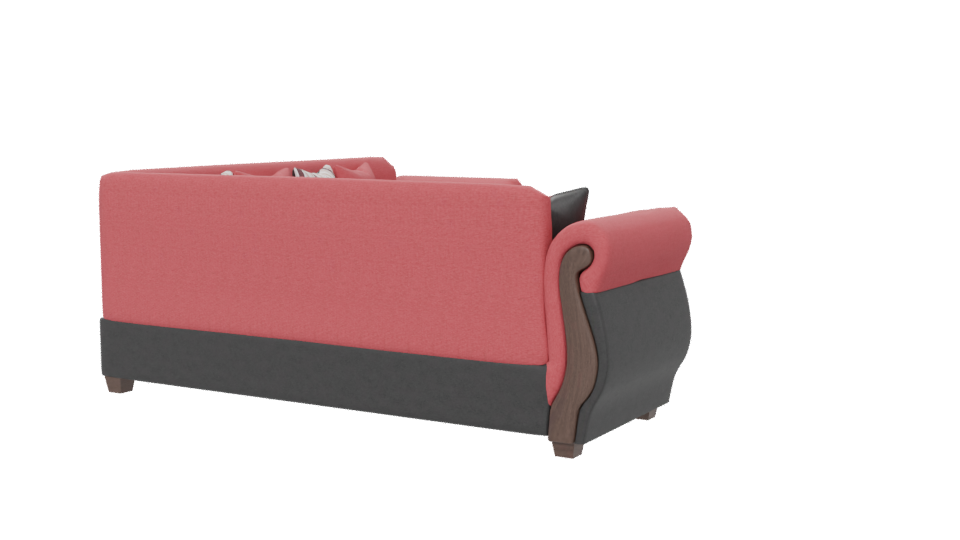 Elegant Corner Sofa 3D Model - Professional 3D Model Render 6