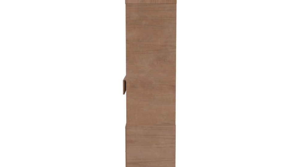 Stylish Home Office Desk 3D - Professional 3D Model Render 2