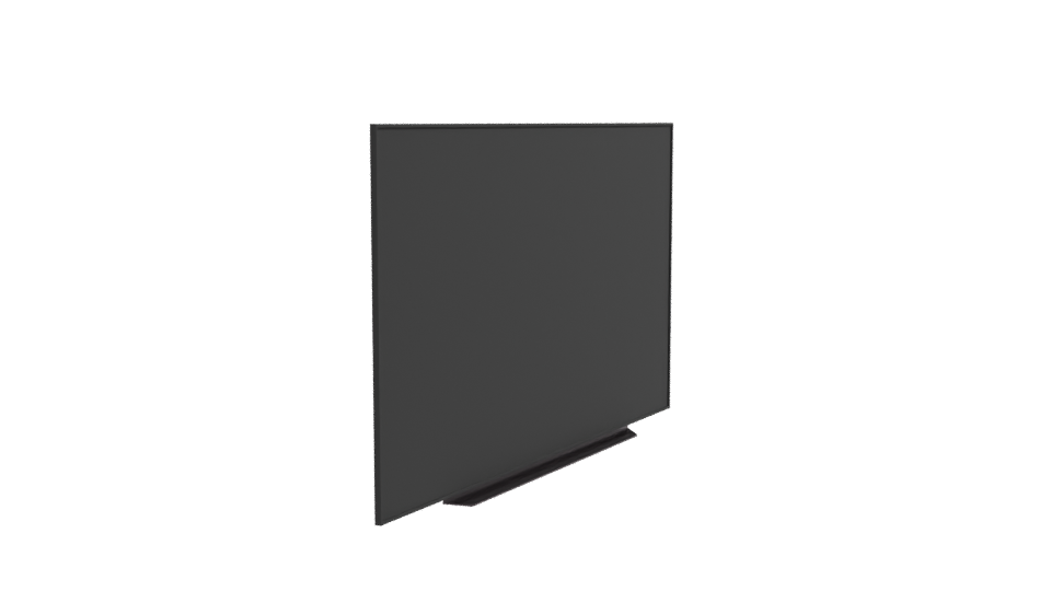 Sleek Minimalist Television Model - Professional 3D Model Render 9