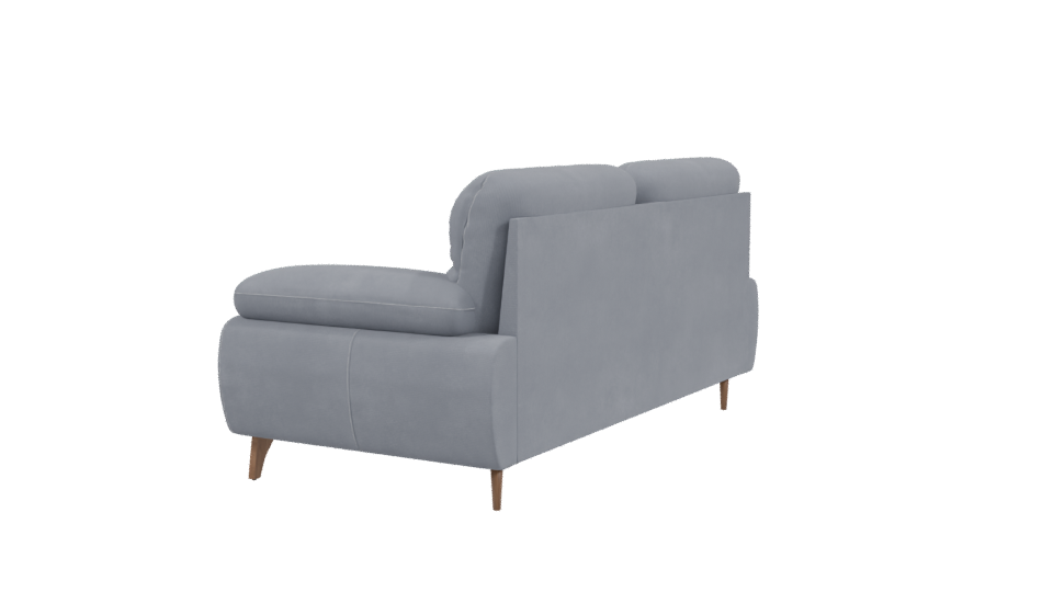 Contemporary Loveseat Sofa 3D - Professional 3D Model Render 3