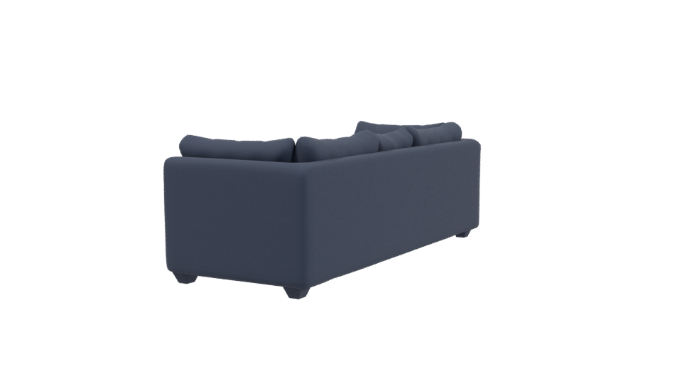 Sofa 3C Levante Plus Azul 3D - Professional 3D Model Render 3