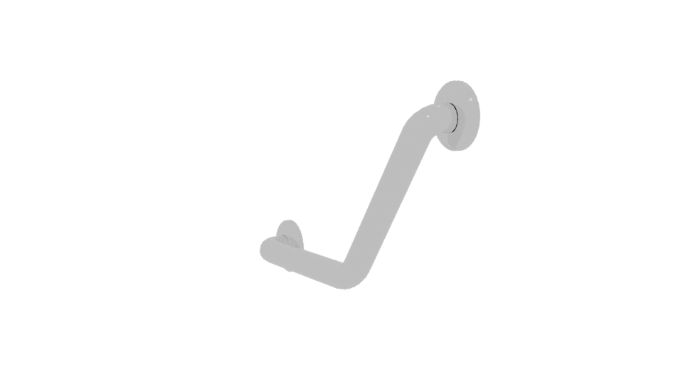 Stylish Bathroom Grab Bar 3D - Professional 3D Model Render 13
