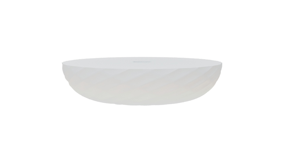 Stylish Modern Decorative Bowl 3D - Professional 3D Model Render 6